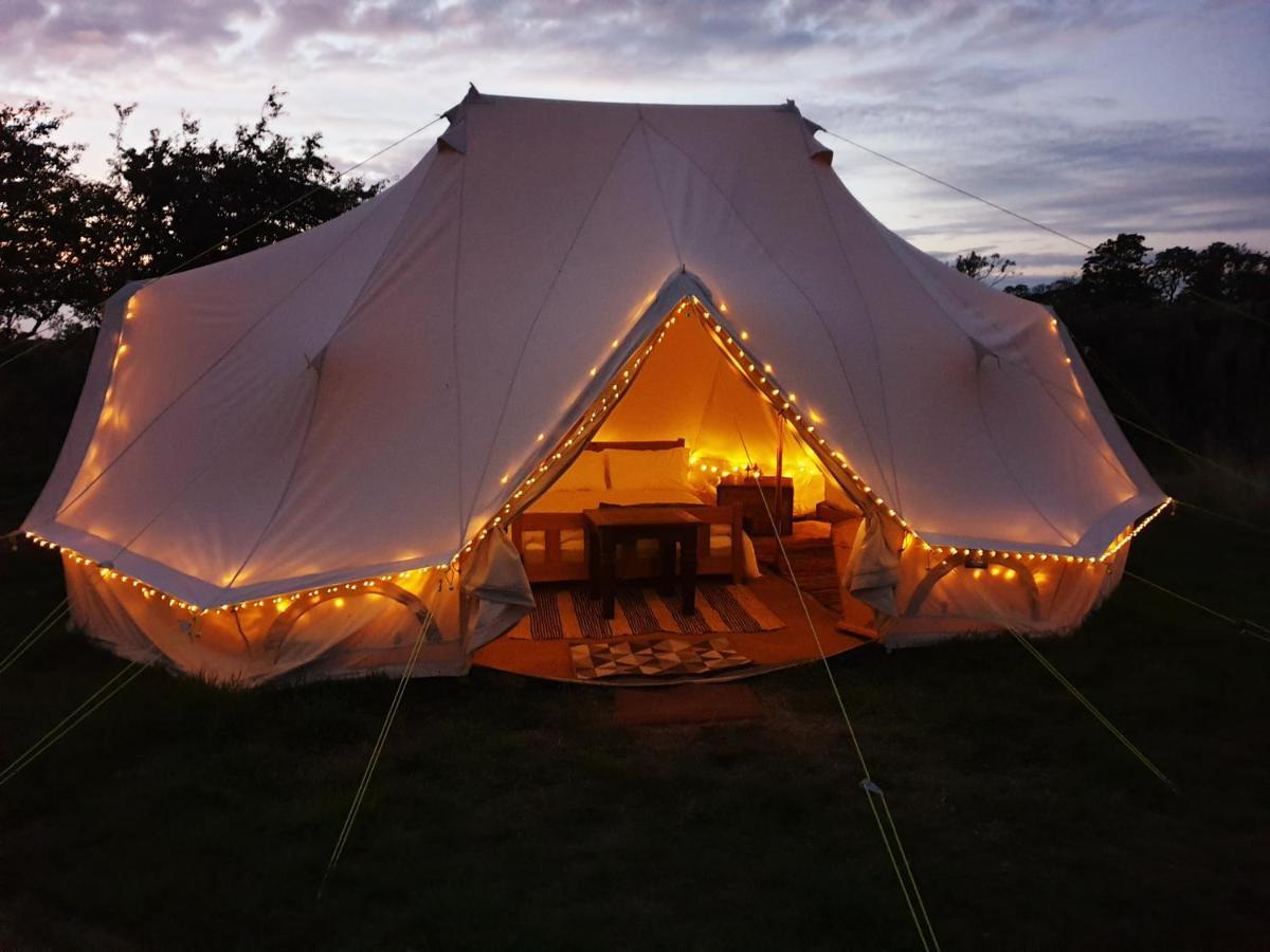 6M Emperor Tent Near Whitby With Log Burner Liverton Exterior photo