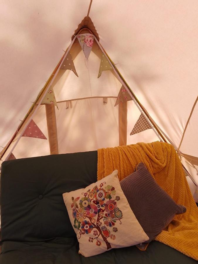 6M Emperor Tent Near Whitby With Log Burner Liverton Exterior photo